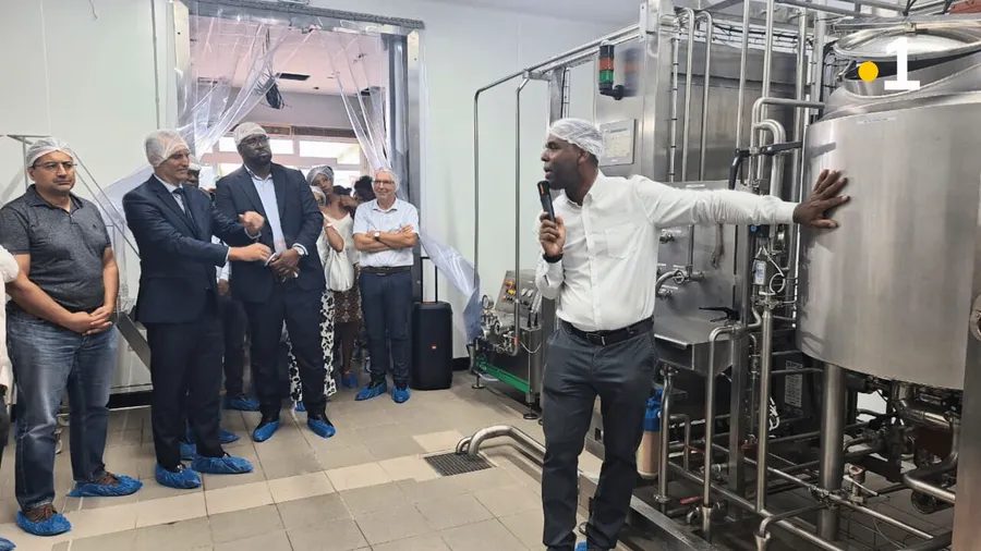 Jean-Marc Lette fait visiter son unité de production